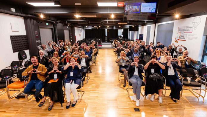 AI4Health.Cro — završna konferencija 2026. Sudionici završne konferencije AI4Health.Cro na pozornici Sveučilišta Algebra Bernays